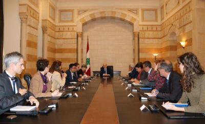 European Parliament Delegation Visits Lebanon: Displacement Issue on the Agenda