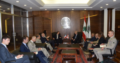 French Defense Minister Meets Lebanese Counterpart: We Support Lebanon and Its Army