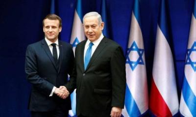 Macron Calls on Netanyahu to Resume Negotiations with Hamas