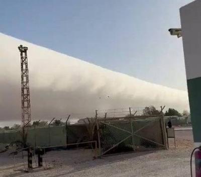 Video: "Roll Cloud" in the Sky of Oman