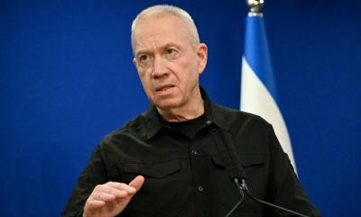 In a Multi-Front War... Gallant Threatens with a "Heavy Price"