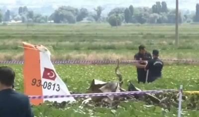 Crash of Military Training Aircraft in Turkey Claims Lives of Two Pilots (Video)