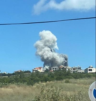 Israeli Army Announces Targeting Hezbollah Infrastructure in Southern Lebanon