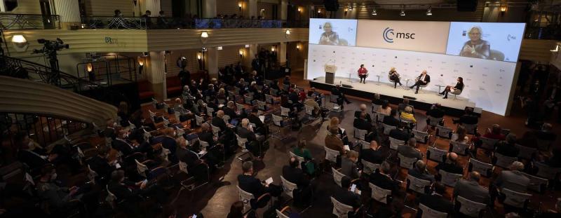 Herzog and Shtayyeh Meet at Munich Conference