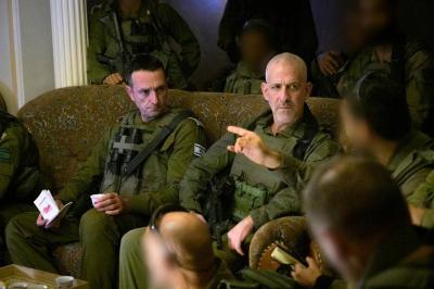 Title: Israeli Army Spokesperson: Chief of Staff and Shin Bet Head Visit Khan Yunis (Photos)