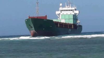 Grounding of a Ship off the Coast of Egypt
