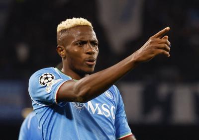 Osimhen's Hat-Trick Leads Napoli to a 6-1 Rout of Sassuolo