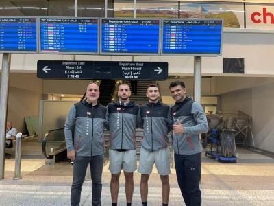 Departure of the Lebanese Beach Volleyball Team to the World Championship Finals
