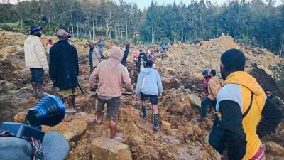 In Papua New Guinea.. Over 2000 People Buried Alive