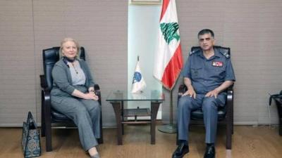 Title: General Othman Welcomes Greek Ambassador