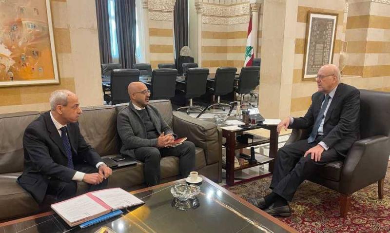 Storm Damage in Meetings with Mikati