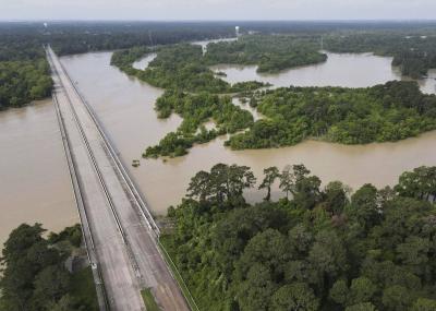 Flooding Engulfs Widespread Areas in Texas