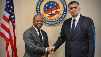Meetings of Major General Othman on the First Day in the United States