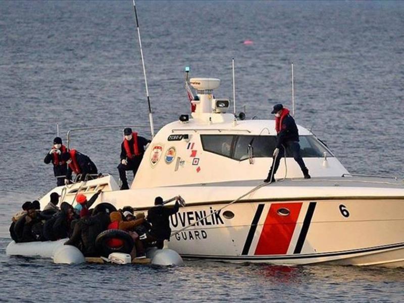 Rescue of 14 Migrants and Search for Missing Persons in Turkey