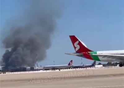 Fire at Antalya Airport Cancels Flights to Lebanon