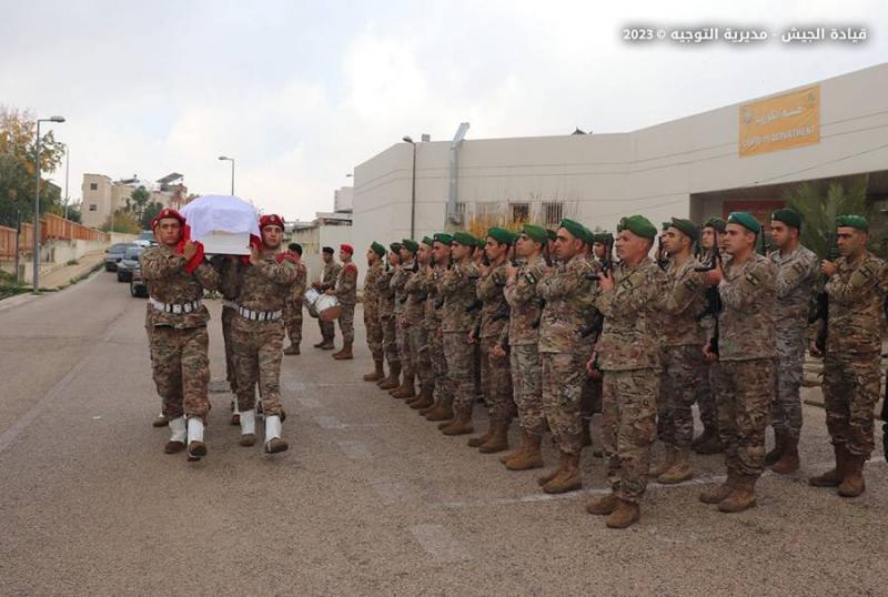 Funeral of the Martyr Corporal Abdul Karim Al-Muqdad