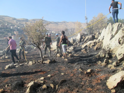 Title: Appeal from the People of Shebaa for Help to Extinguish Fires (Video)