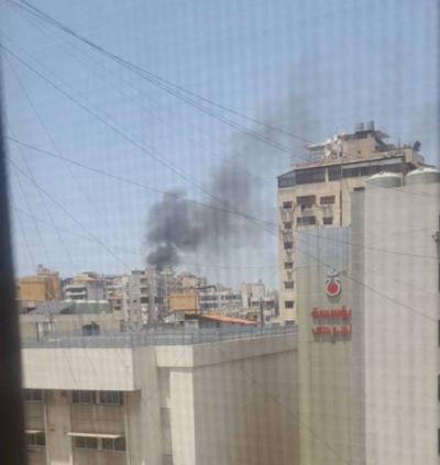 Video - Fire in Shiyah Area, Beirut