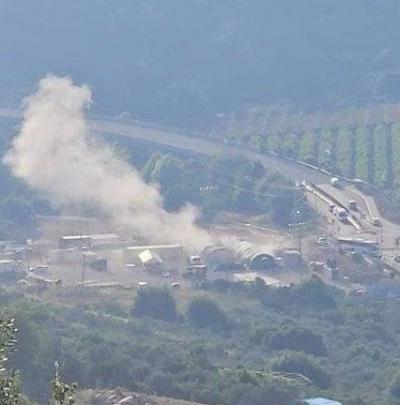 Title: Video - Two Killed and 24 Injured in Hezbollah Attack Near "Hurfish"