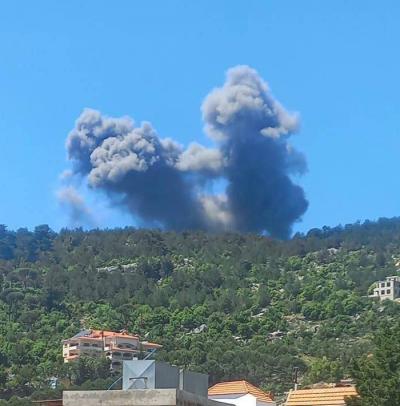 Two Killed in Israeli Airstrike Targeting Vehicle in Qana