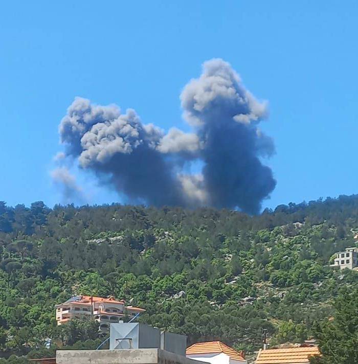 Two Killed in Israeli Airstrike Targeting Vehicle in Qana