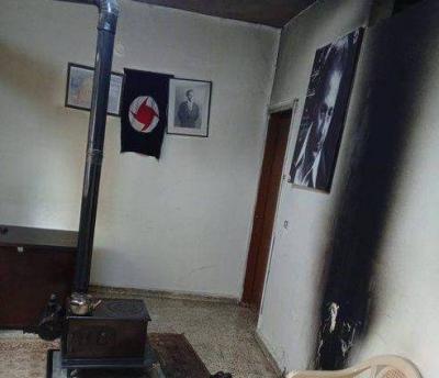 Video: Attack on the "National" Party Center in Jdita... "Forces" Condemn
