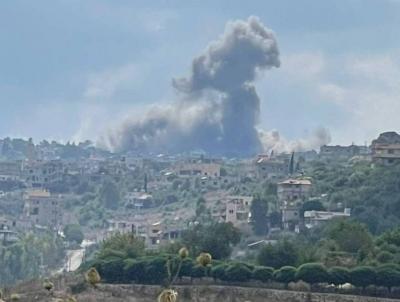 Title: House Hit in Metula by Rocket from Lebanon