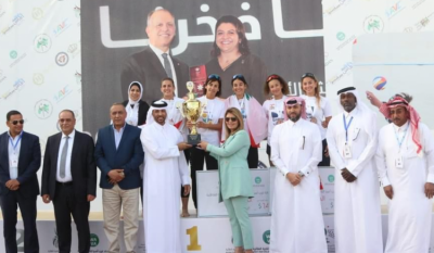 Gold and Bronze for Lebanon in the West Asia Women's Beach Volleyball Championship