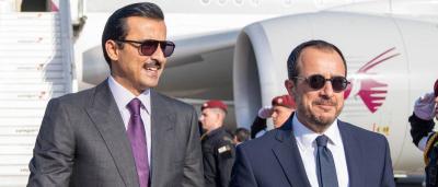 Emir of Qatar Begins Official Visit to Cyprus