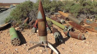 Title: Explosions of Shells in Ain al-Siman Field on Thursday
