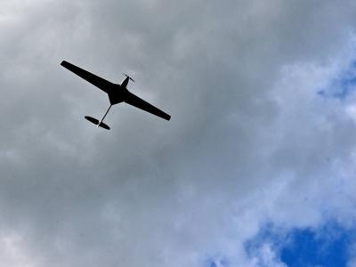 Air Force: Russia Attacked Ukraine with More Than 10 Drones
