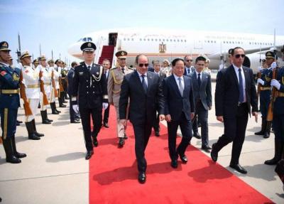 Chinese President Meets with Sisi in Beijing