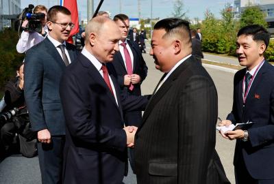 Putin Meets North Korean Leader and Promises Assistance in Building Satellites
