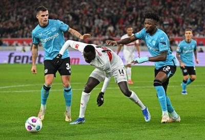 Bayer Leverkusen Draws 1-1 with Stuttgart