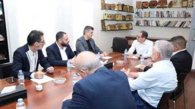 Sami Gemayel Discusses the Struggles of Residents in the Border Area with the Mayor of Rmeich