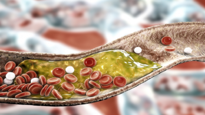 # "The First Sign" of High Cholesterol Levels