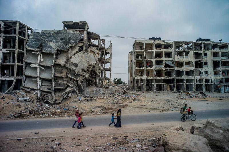 About 55 Percent of Buildings in Gaza Destroyed