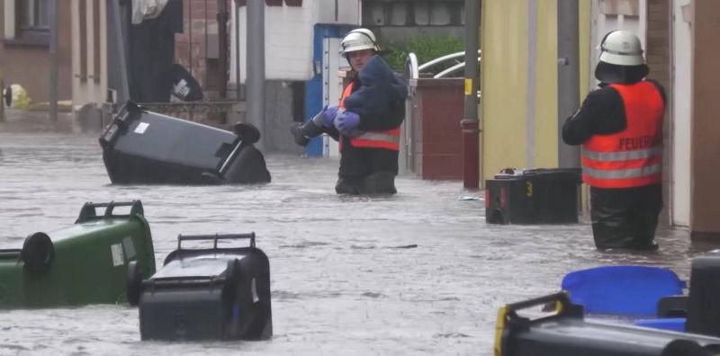 Germany Floods for the First Time in a Century