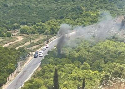 Video - Person Killed in Israeli Airstrike on Vehicle in Kawtheriyat al-Ruzz