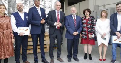 Germany Provides Medical Supplies for Treating War Injuries
