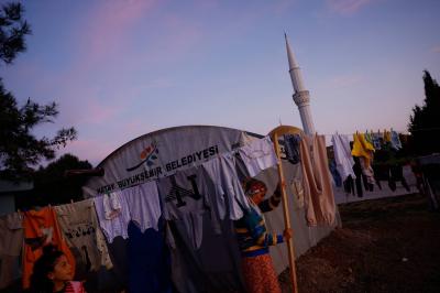 Turkish Undertaker's Family Moves to Live in a Cemetery After Earthquakes