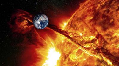 After Earth... The Solar Storm is Heading Towards Mars