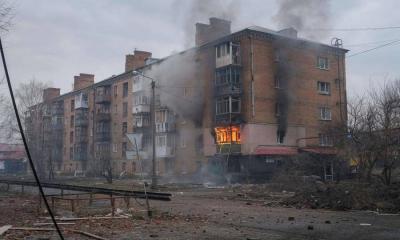 Russia Launches Nighttime Attack on Dnipro, Ukraine