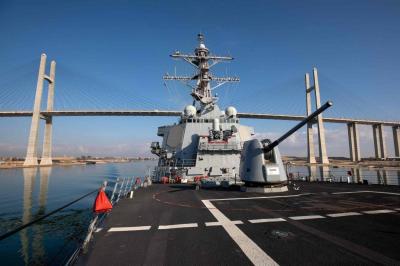 Missile Shot Down Launched by Houthis Toward American Ship