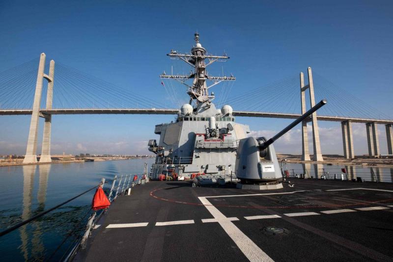 Missile Shot Down Launched by Houthis Toward American Ship