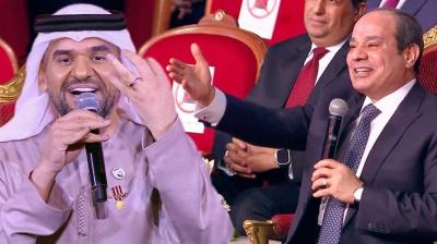 Sisi Sends a Message to Hussain Al Jassmi