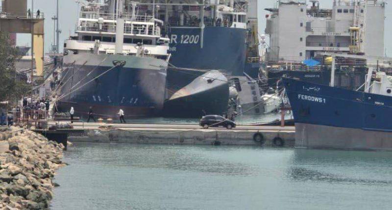 Title: Iranian Frigate 