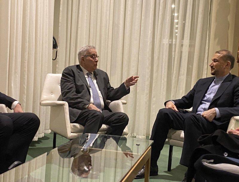 Bou Habib Meets Lavrov and Abdullahiyan in New York