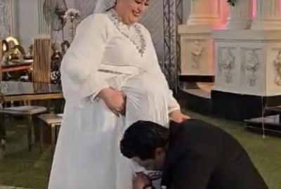Confusion in Egypt: Groom Kisses Bride's Feet at Wedding!