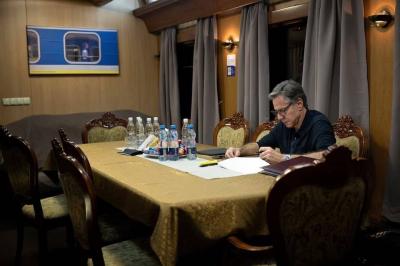 Blinken to Zelensky: A Strong Ukraine is the Best Possible Rebuke to Putin